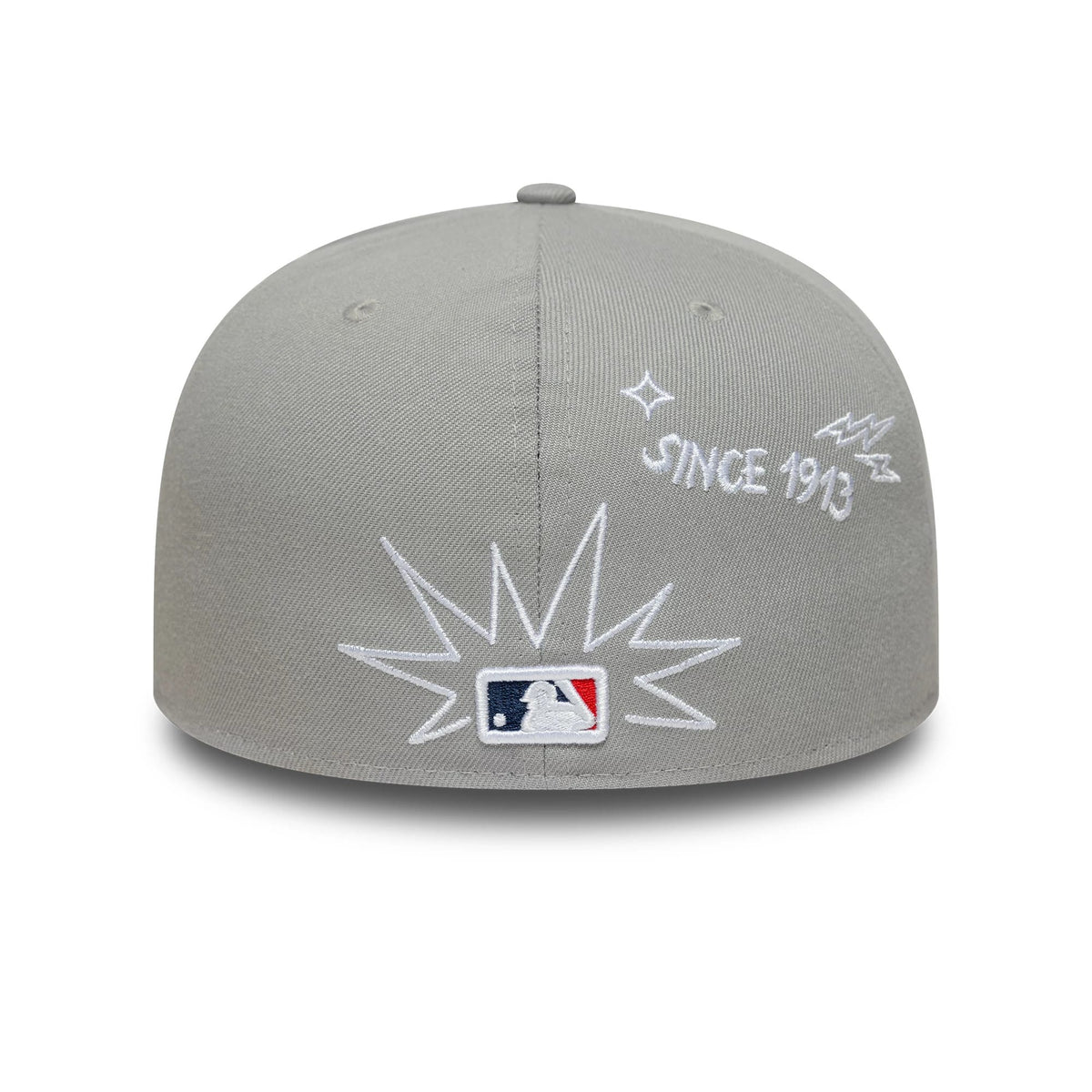 New York Yankees MLB Scribble Grey 59FIFTY Fitted Cap-zelvios