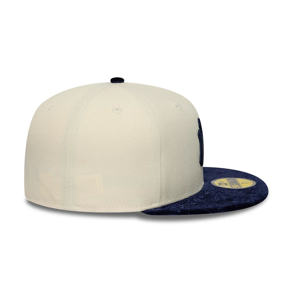 New York Yankees MLB Paisley Visor Cream 59FIFTY Fitted Cap-zelvios