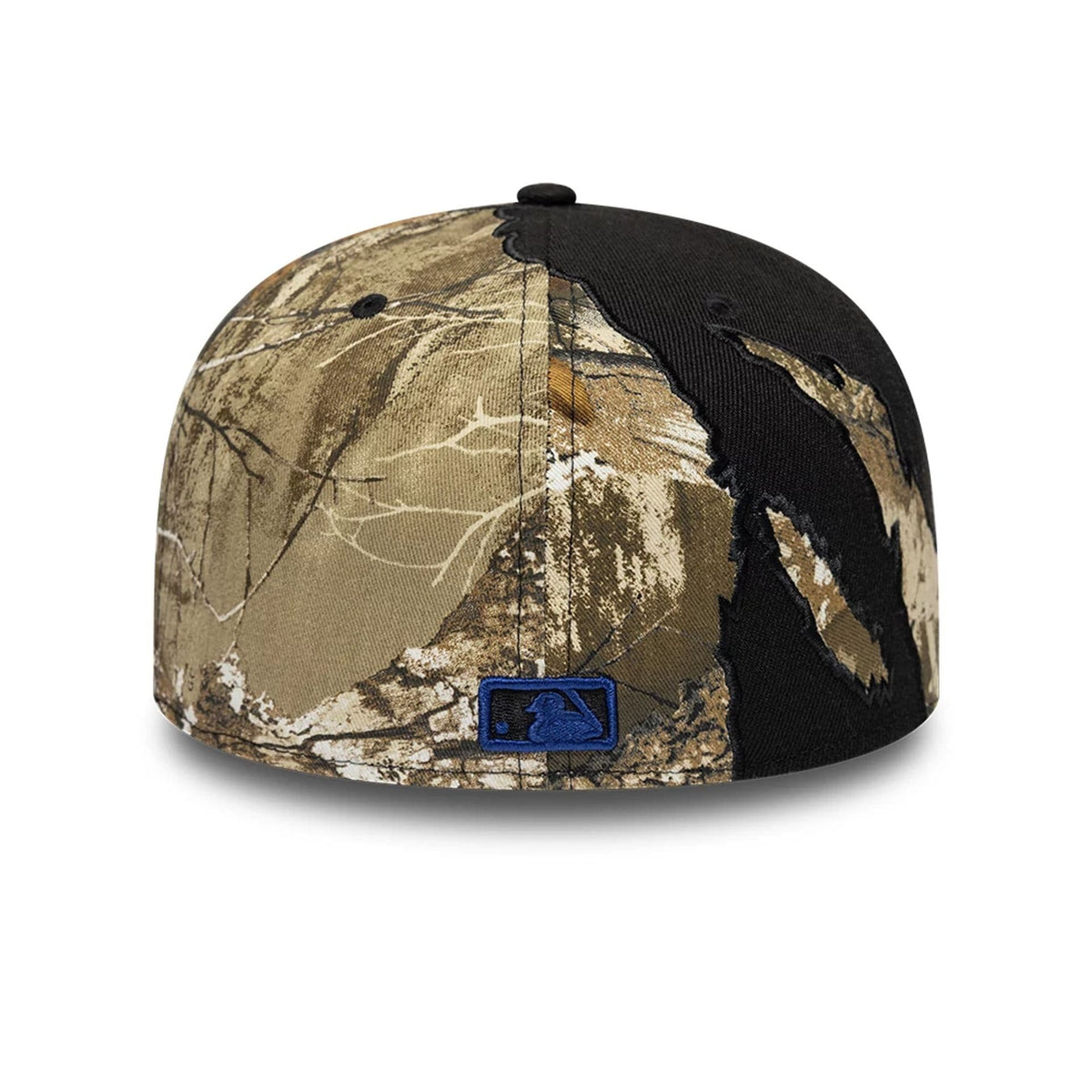 New York Yankees MLB Split Realtree Black 59FIFTY A-Frame Fitted Cap-zelvios