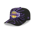 LA Lakers NBA Shattered Black 9FORTY A-Frame Adjustable Cap-zelvios