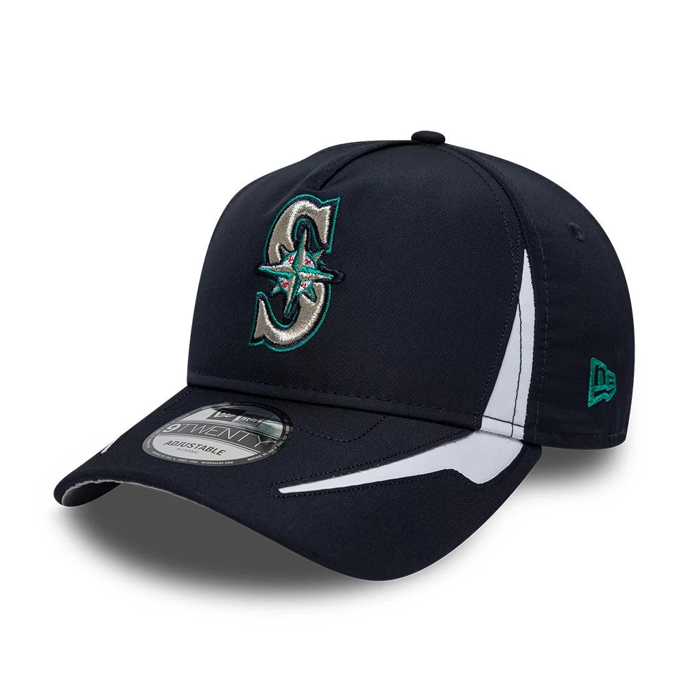 Seattle Mariners MLB Panel Navy 9TWENTY A-Frame Adjustable Cap-zelvios