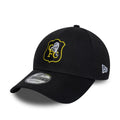 Chelsea FC Lion Crest Retro Goal Keeper Black 9FORTY Adjustable Cap-zelvios