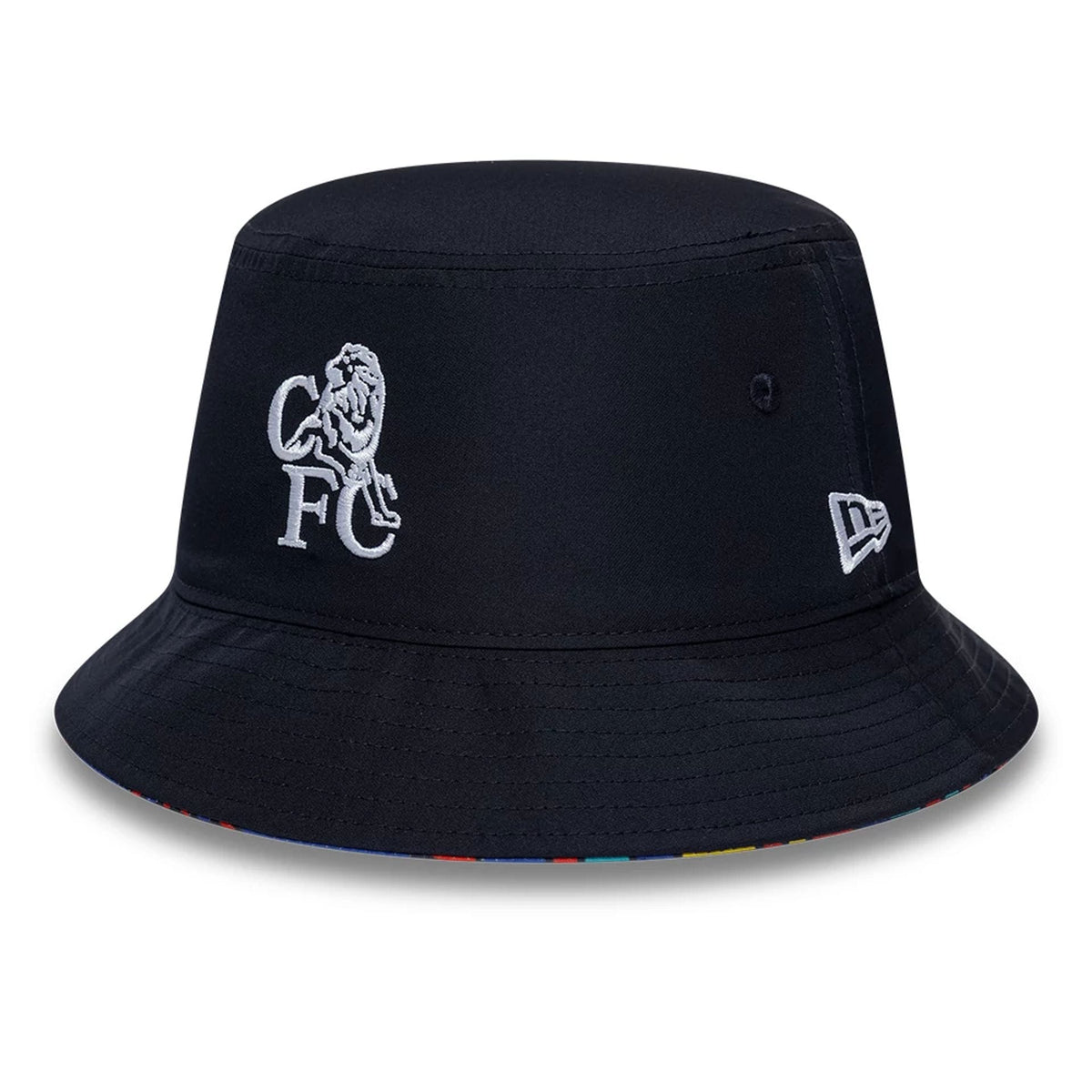Chelsea FC Retro Goal Keeper Navy Reversible Bucket Hat-zelvios