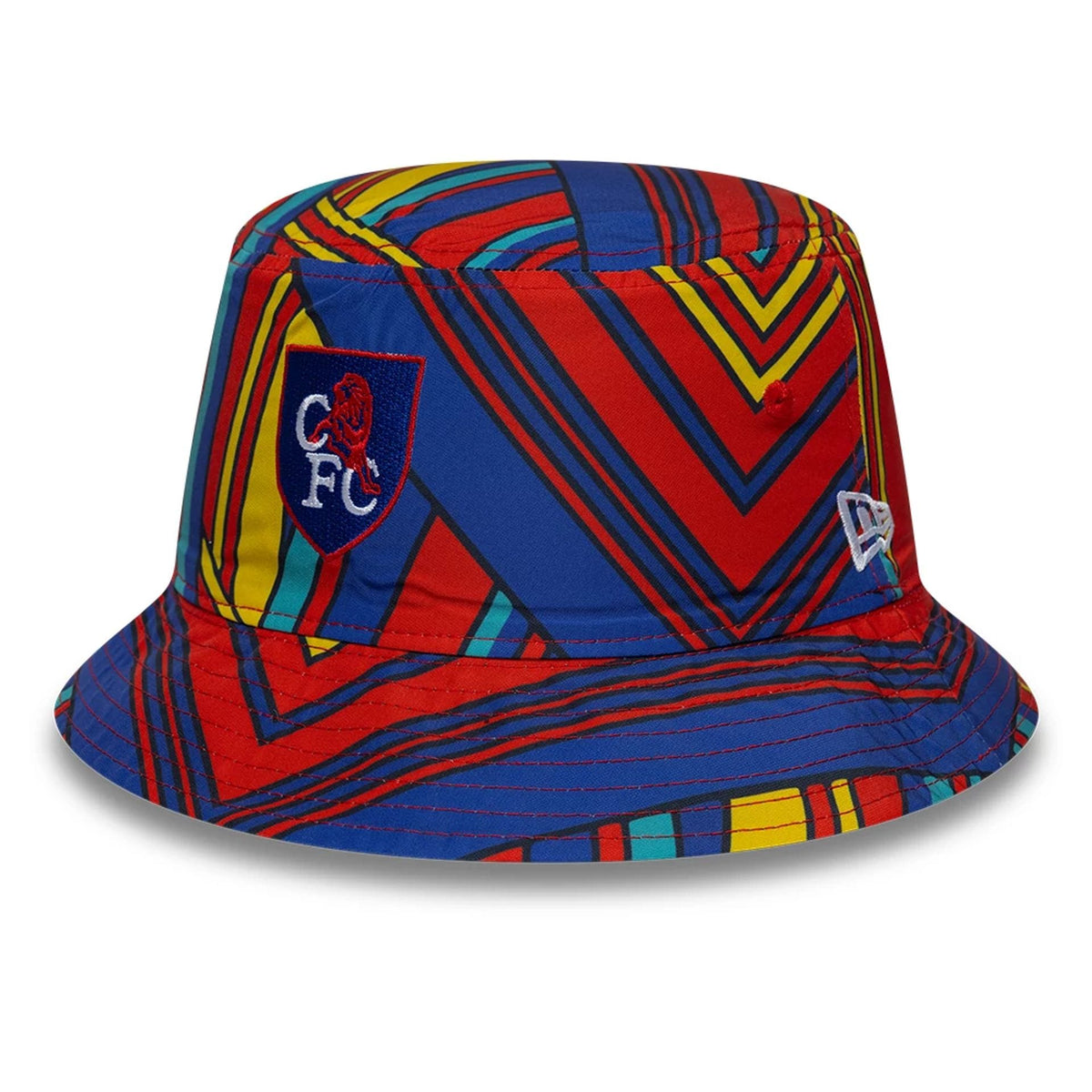 Chelsea FC Retro Goal Keeper Navy Reversible Bucket Hat-zelvios