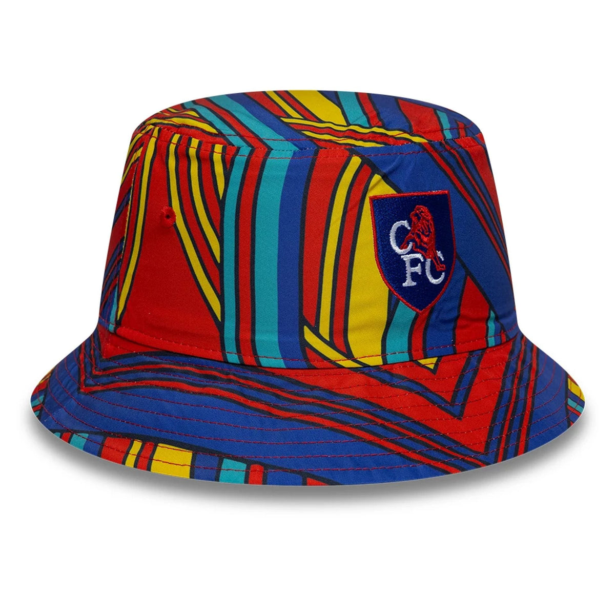 Chelsea FC Retro Goal Keeper Navy Reversible Bucket Hat-zelvios