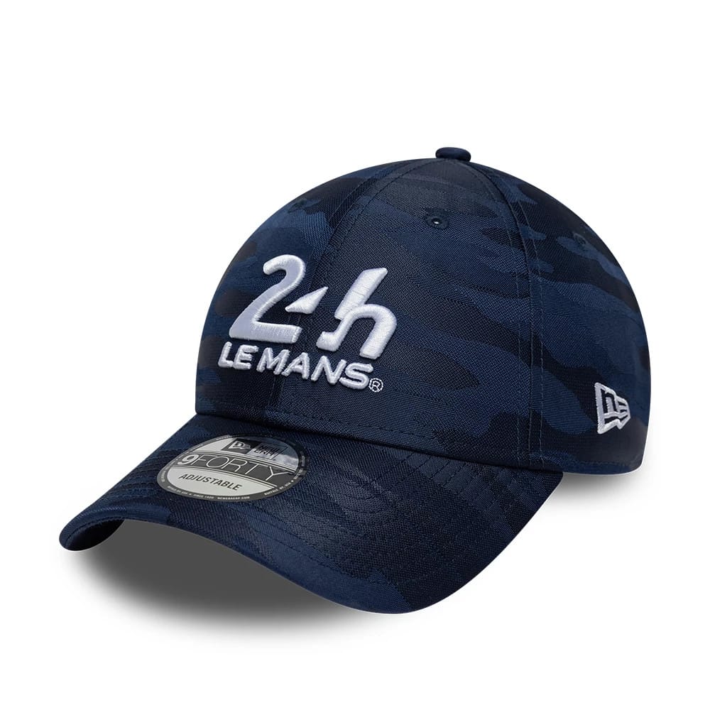 24HR Le Mans Camo Dark Blue 9FORTY Adjustable Cap-zelvios