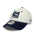 24HR Le Mans Contrast Cord Cream 9TWENTY Adjustable Cap-zelvios