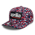 Aprilia Replica Silverstone Race Special Blue 9SEVENTY Stretch Snap Adjustable Cap-zelvios