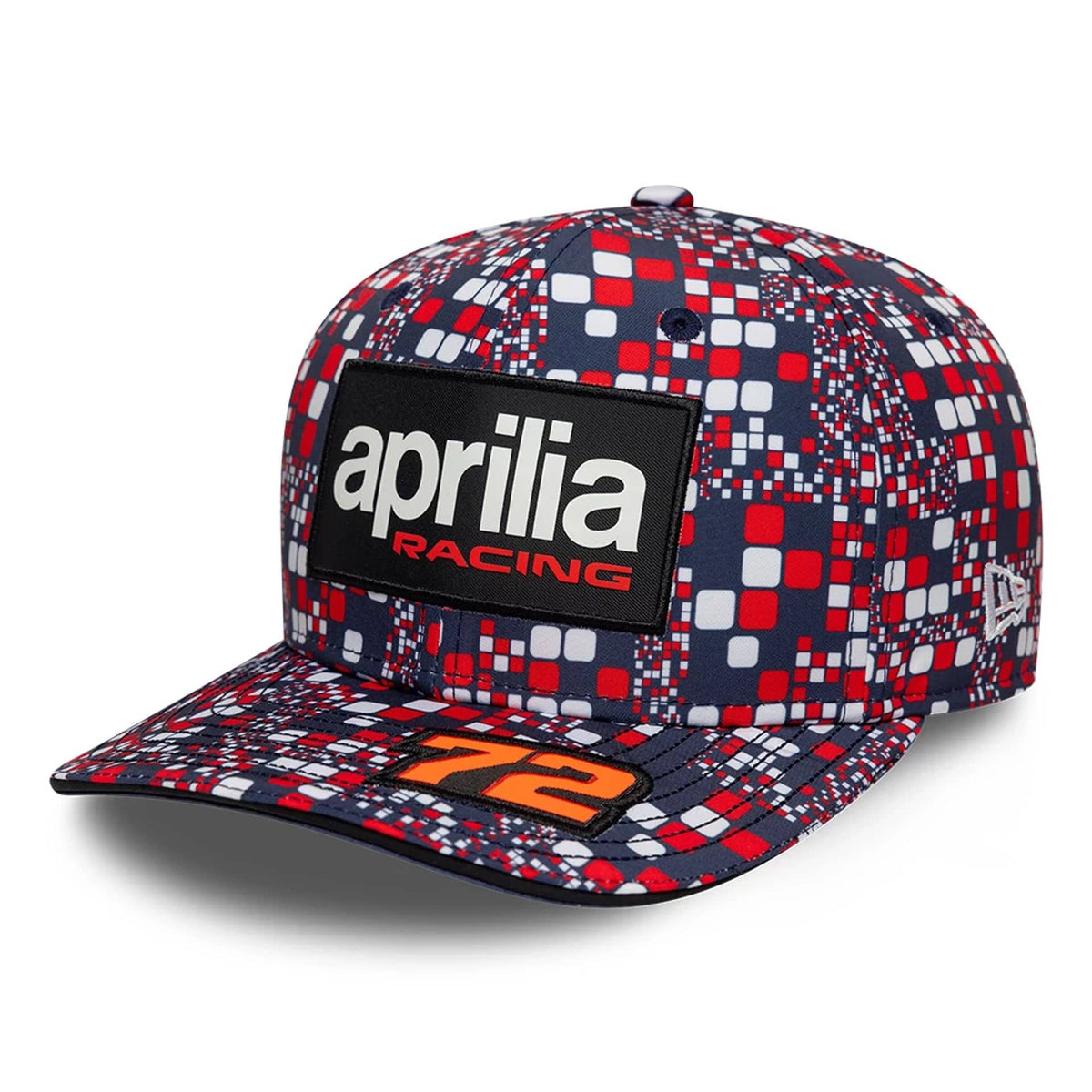 Aprilia Replica Marco Bezzecchi Silverstone Race Special Blue 9SEVENTY Stretch Snap Adjustable Cap-zelvios