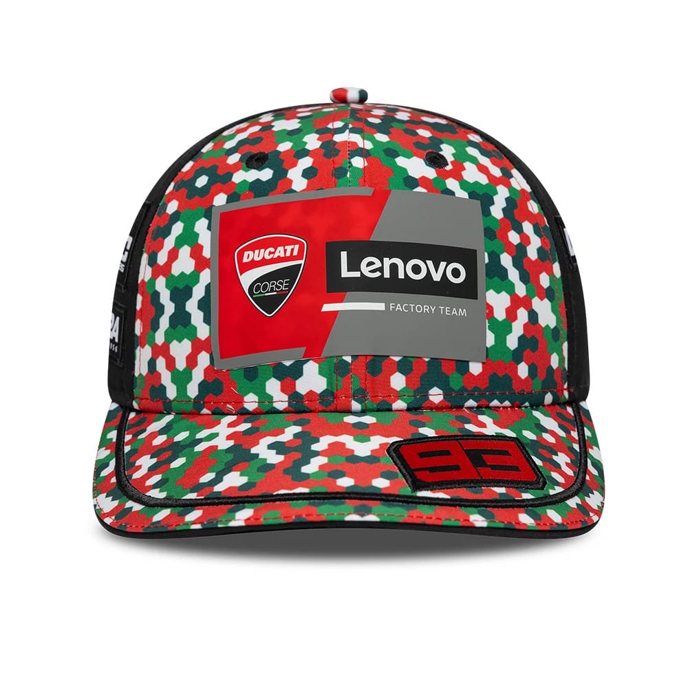 Ducati Motor Replica Marc Márquez Mugello Race Special Multicolor 9FIFTY Low Profile Adjustable Cap-kentox