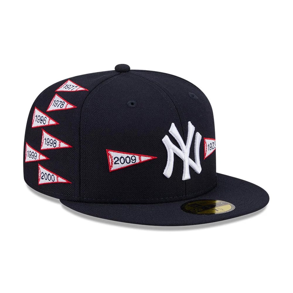 New York Yankees MLB X Spike Lee Flags Navy 59FIFTY Fitted Cap-zelvios