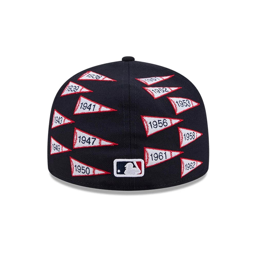 New York Yankees MLB X Spike Lee Flags Navy 59FIFTY Fitted Cap-zelvios