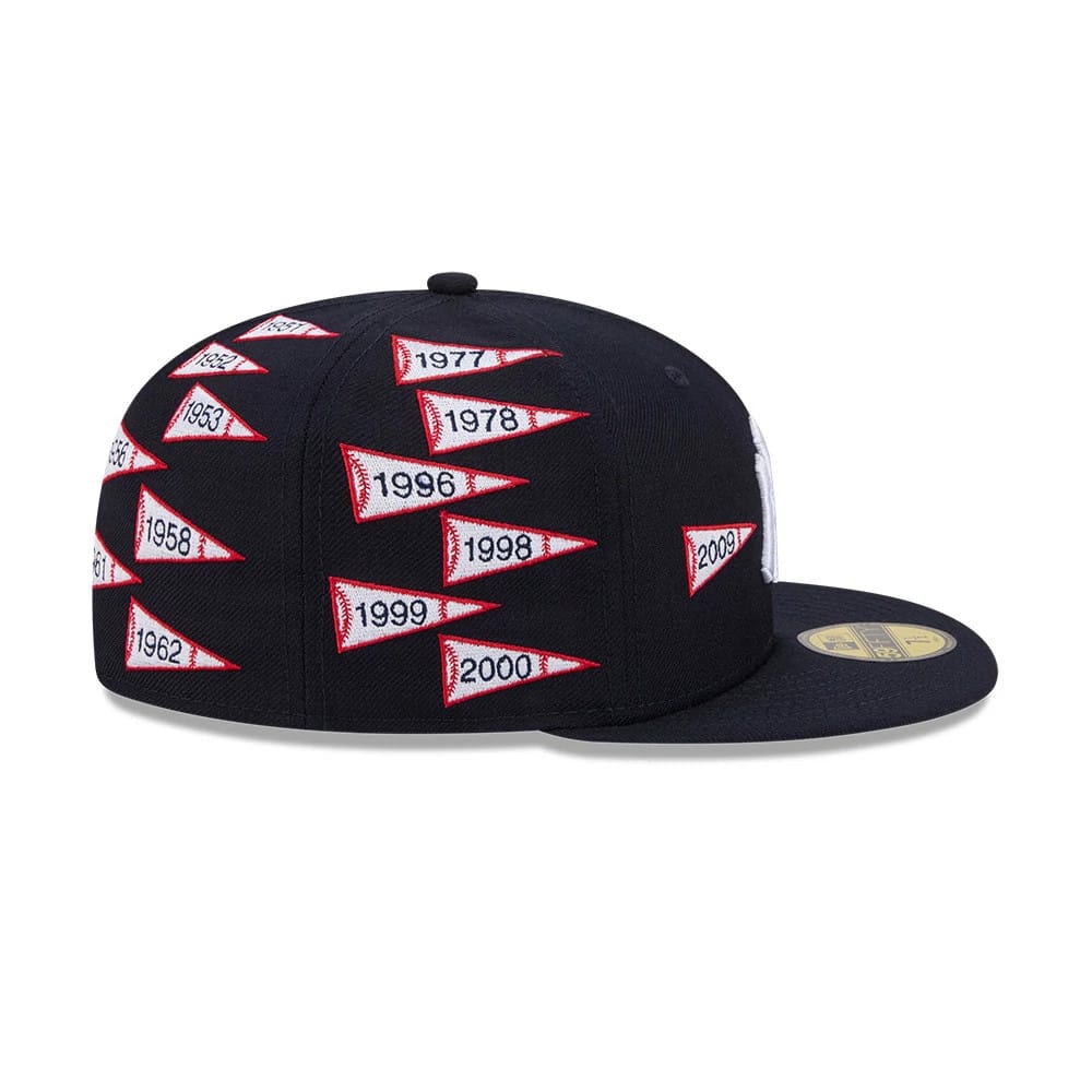 New York Yankees MLB X Spike Lee Flags Navy 59FIFTY Fitted Cap-zelvios