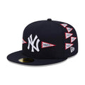 New York Yankees MLB X Spike Lee Flags Navy 59FIFTY Fitted Cap-zelvios