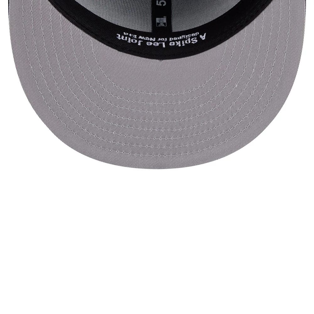 New York Yankees MLB X Spike Lee Script Navy 59FIFTY Fitted Cap-zelvios