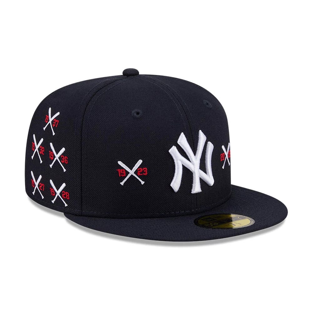Yankees MLB X Spike Lee Crossed Bats Navy 59FIFTY Fitted Cap-zelvios
