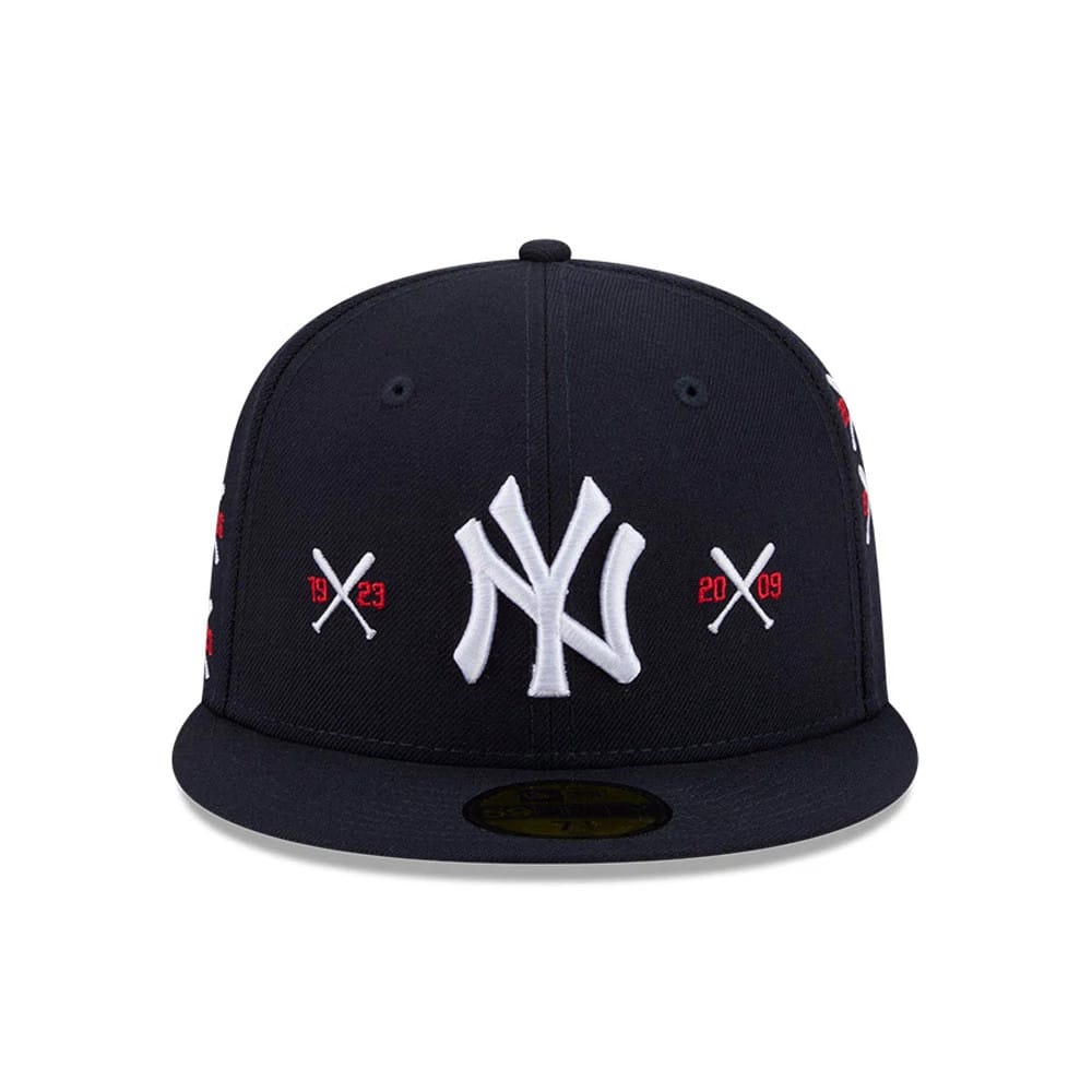 Yankees MLB X Spike Lee Crossed Bats Navy 59FIFTY Fitted Cap-zelvios