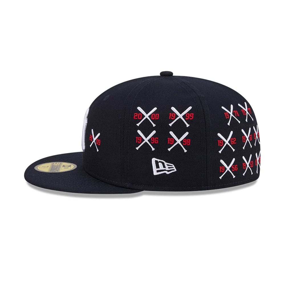 Yankees MLB X Spike Lee Crossed Bats Navy 59FIFTY Fitted Cap-zelvios