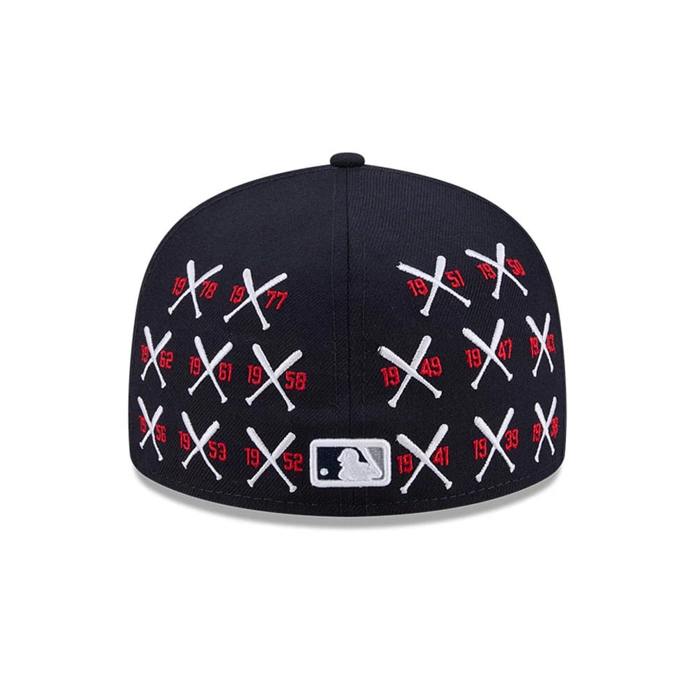 Yankees MLB X Spike Lee Crossed Bats Navy 59FIFTY Fitted Cap-zelvios
