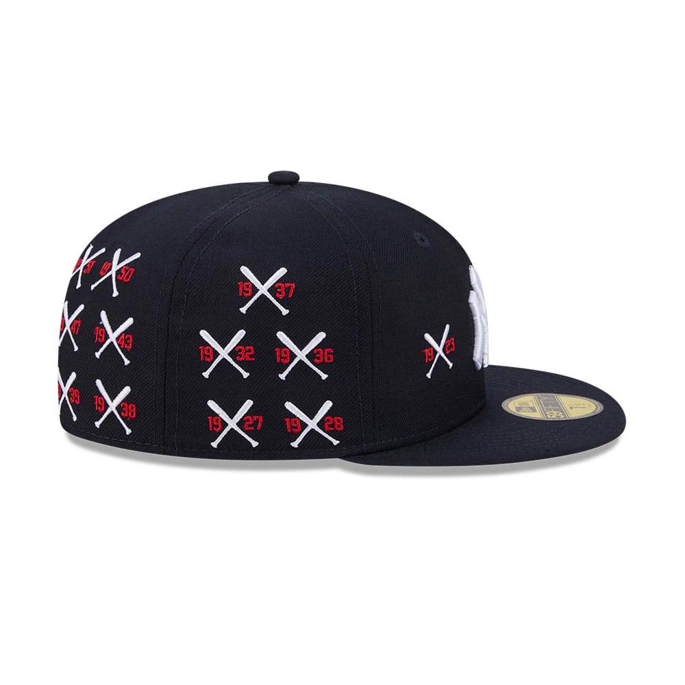 Yankees MLB X Spike Lee Crossed Bats Navy 59FIFTY Fitted Cap-zelvios