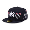 Yankees MLB X Spike Lee Baseball Bats Navy 59FIFTY Fitted Cap-zelvios