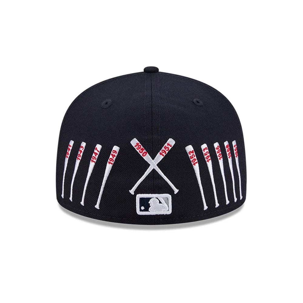 Yankees MLB X Spike Lee Baseball Bats Navy 59FIFTY Fitted Cap-zelvios