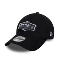 New Era Jersey Black 39THIRTY Stretch Fit Cap-zelvios