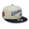 Yankees MLB Ombre Script Light Beige 9FIFTY Snapback Adjustable Cap-zelvios