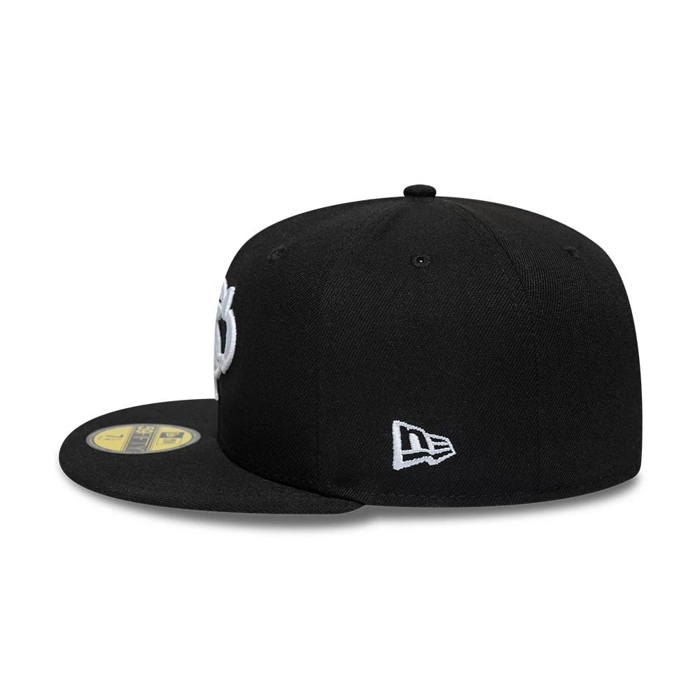 Gettomasa X New Era Black 59FIFTY Fitted Cap-kentox