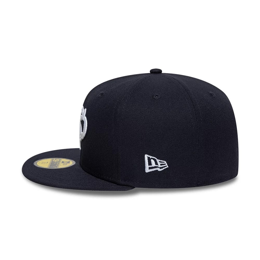 Gettomasa X New Era Navy 59FIFTY Fitted Cap-kentox