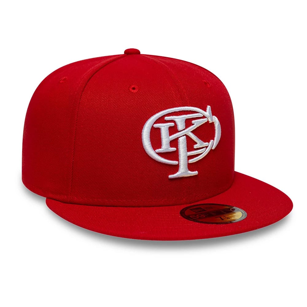 Gettomasa X New Era Red 59FIFTY Fitted Cap-kentox