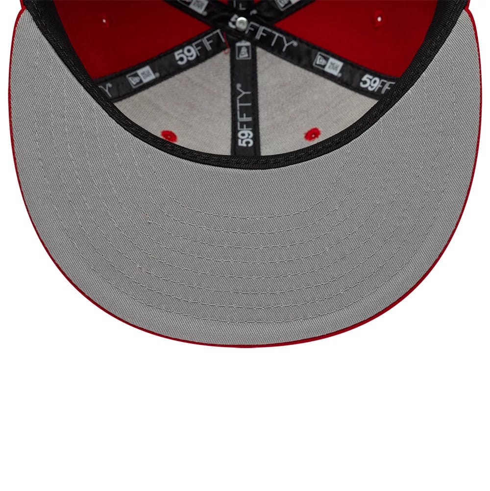 Gettomasa X New Era Red 59FIFTY Fitted Cap-kentox