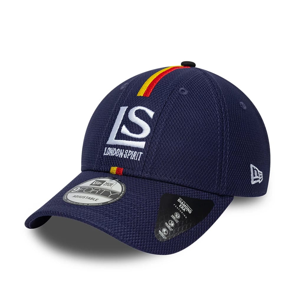 London Spirit The Hundred 2026 Dark Blue 9FORTY Adjustable Cap-zelvios