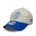MI London The Hundred 2026 Light Beige & Blue 9TWENTY Adjustable Cap-zelvios