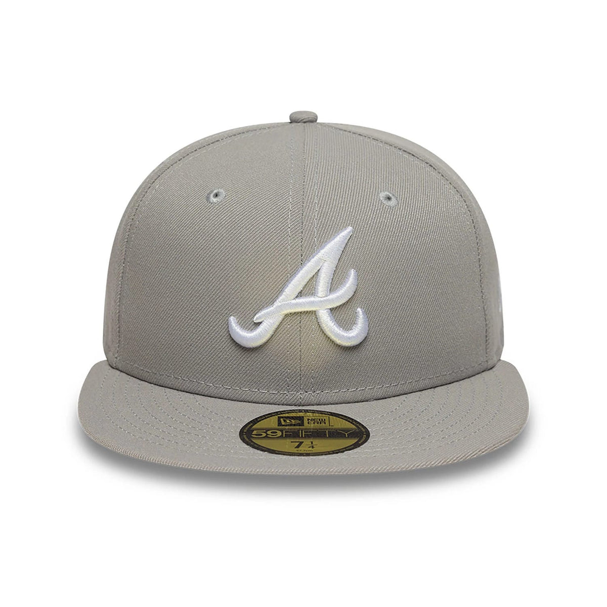 Atlanta Braves Essential Pack Grey 59FIFTY Fitted Cap-zelvios