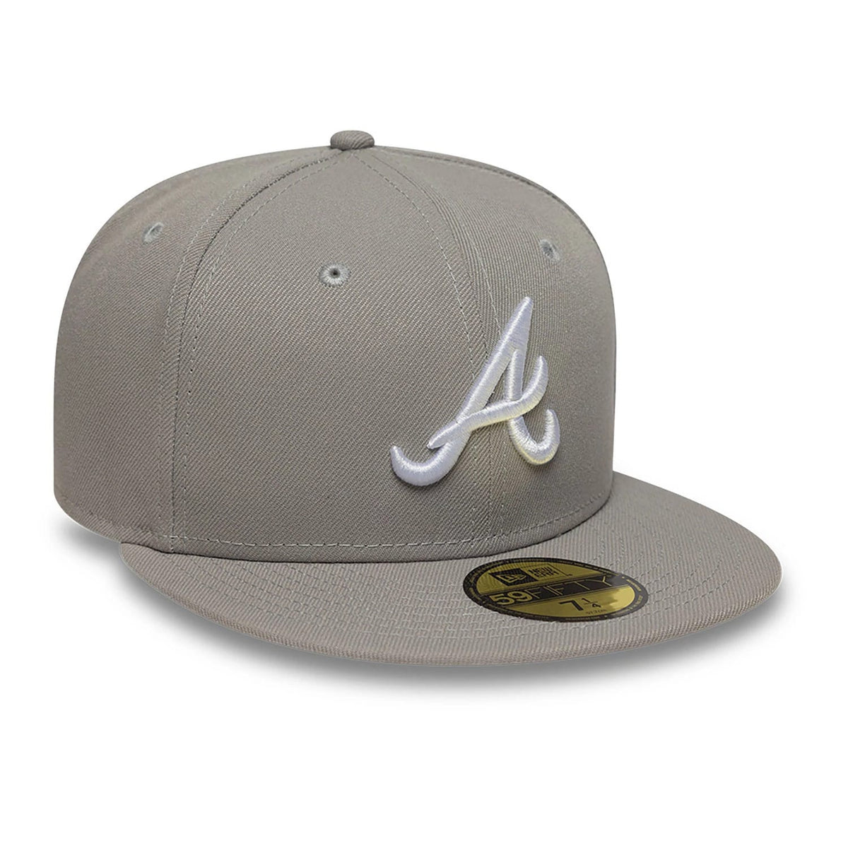 Atlanta Braves Essential Pack Grey 59FIFTY Fitted Cap-zelvios