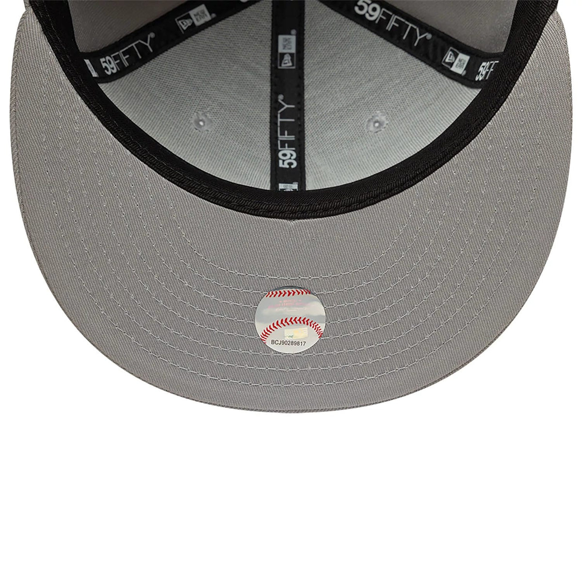 Atlanta Braves Essential Pack Grey 59FIFTY Fitted Cap-zelvios