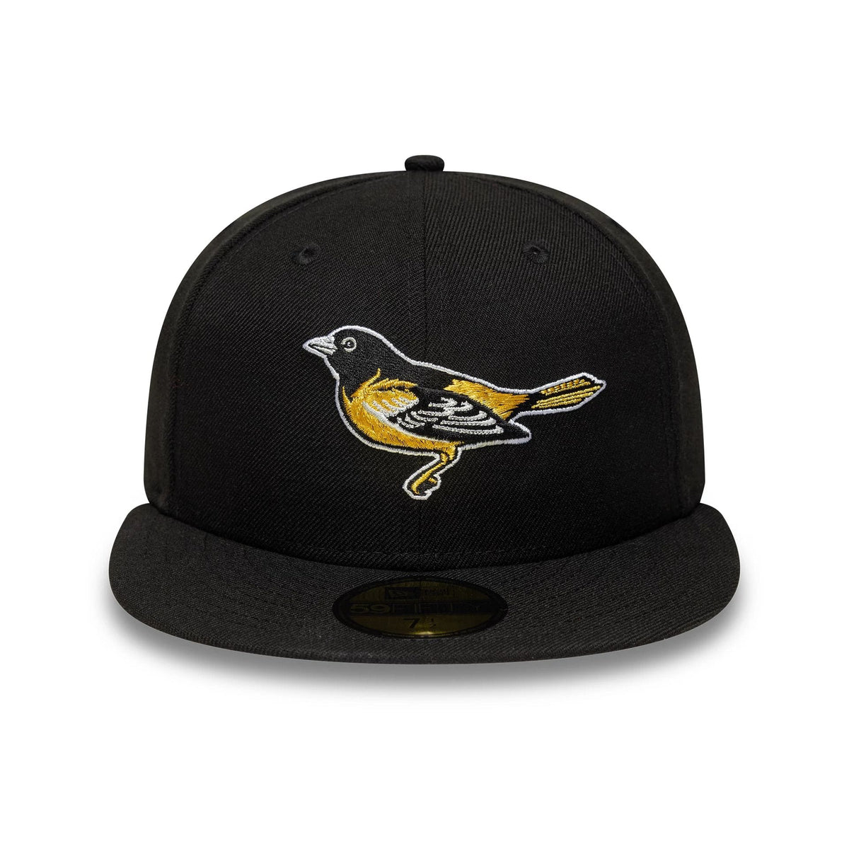 Baltimore Orioles MLB Black 59FIFTY Fitted Cap-zelvios