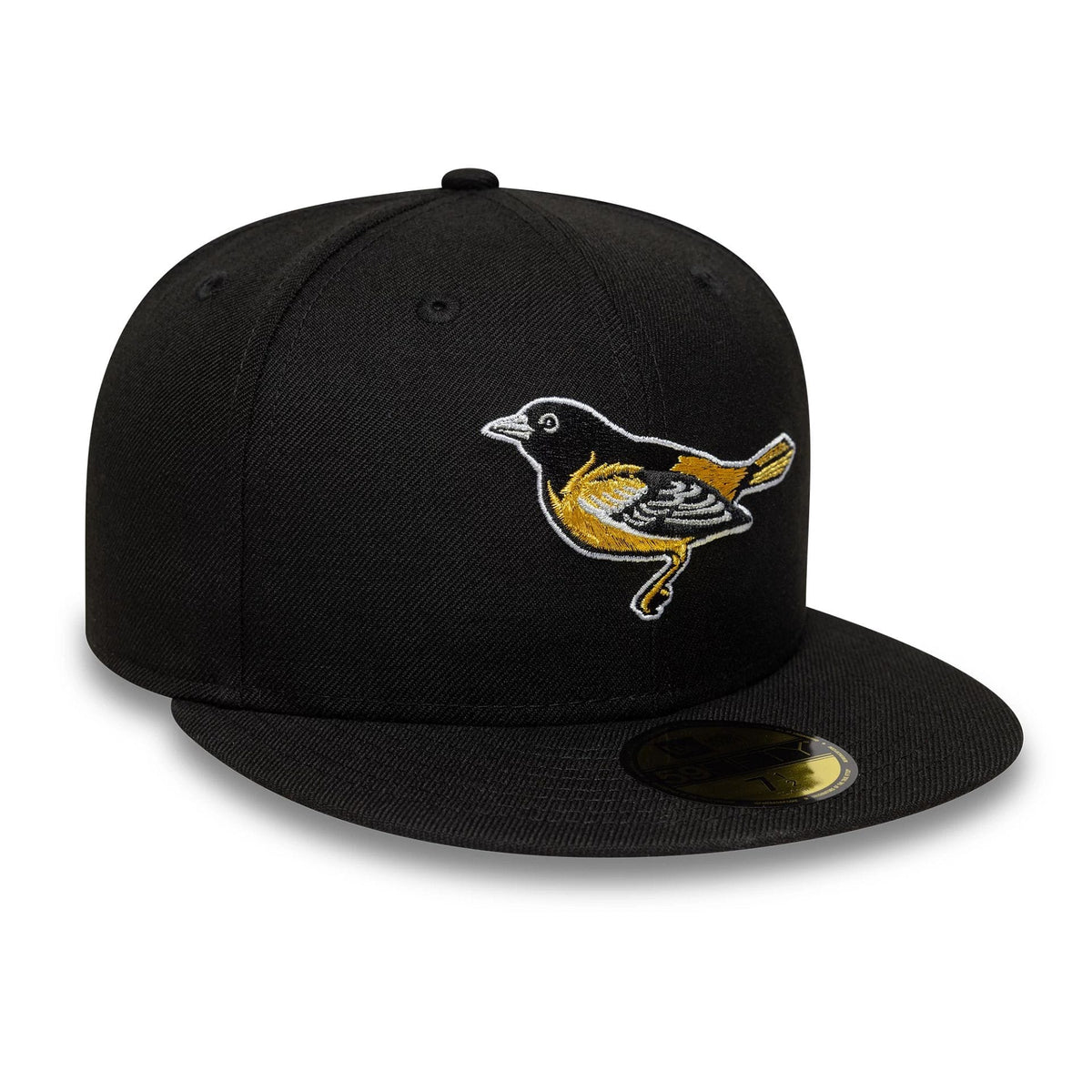 Baltimore Orioles MLB Black 59FIFTY Fitted Cap-zelvios