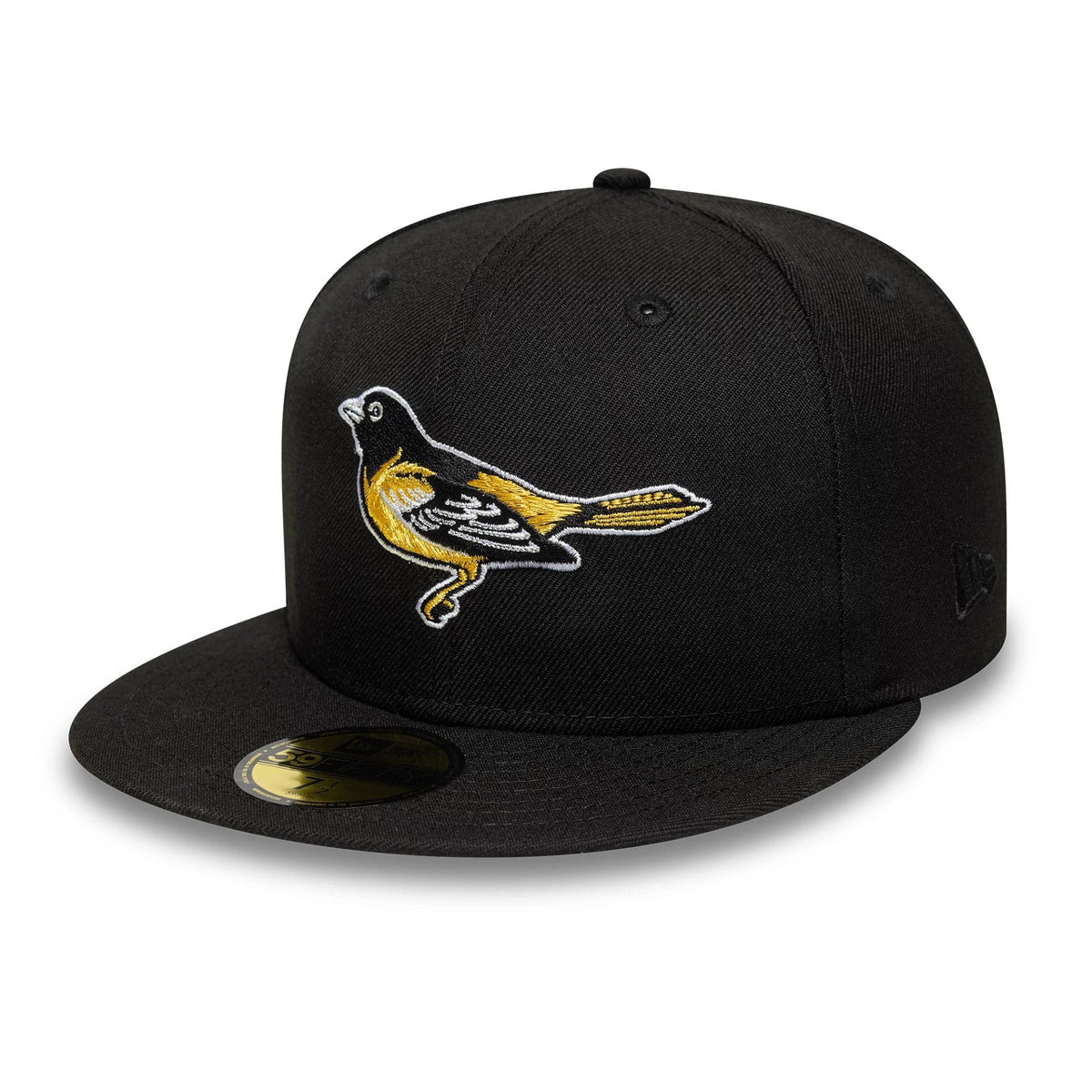 Baltimore Orioles MLB Black 59FIFTY Fitted Cap-zelvios
