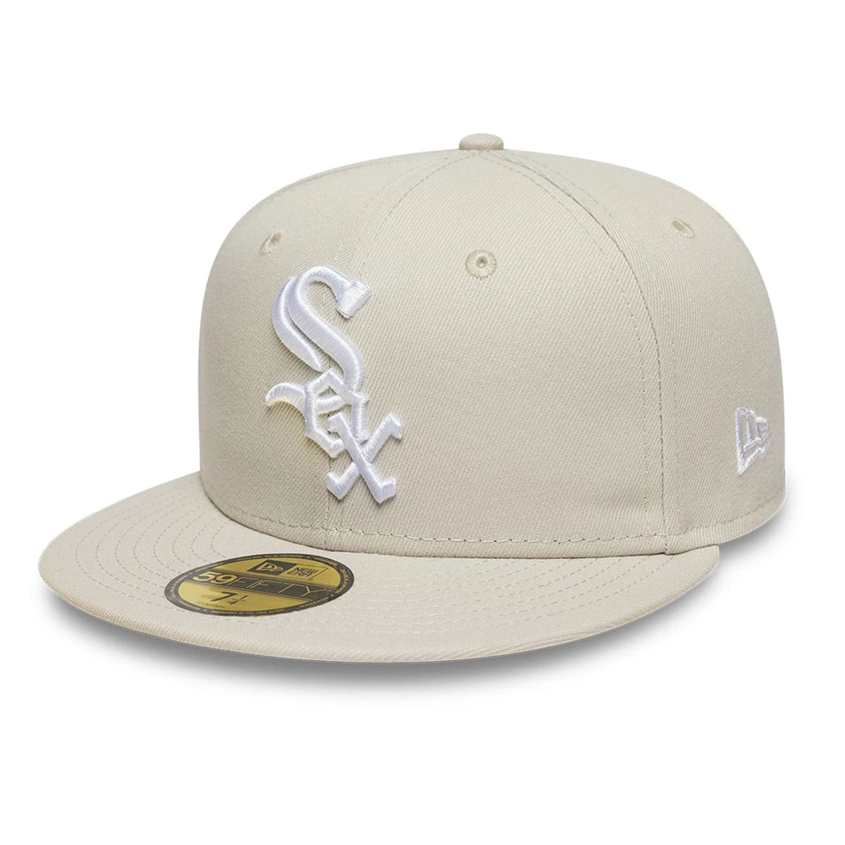 Chicago White Sox MLB Beige 59FIFTY Fitted Cap-zelvios