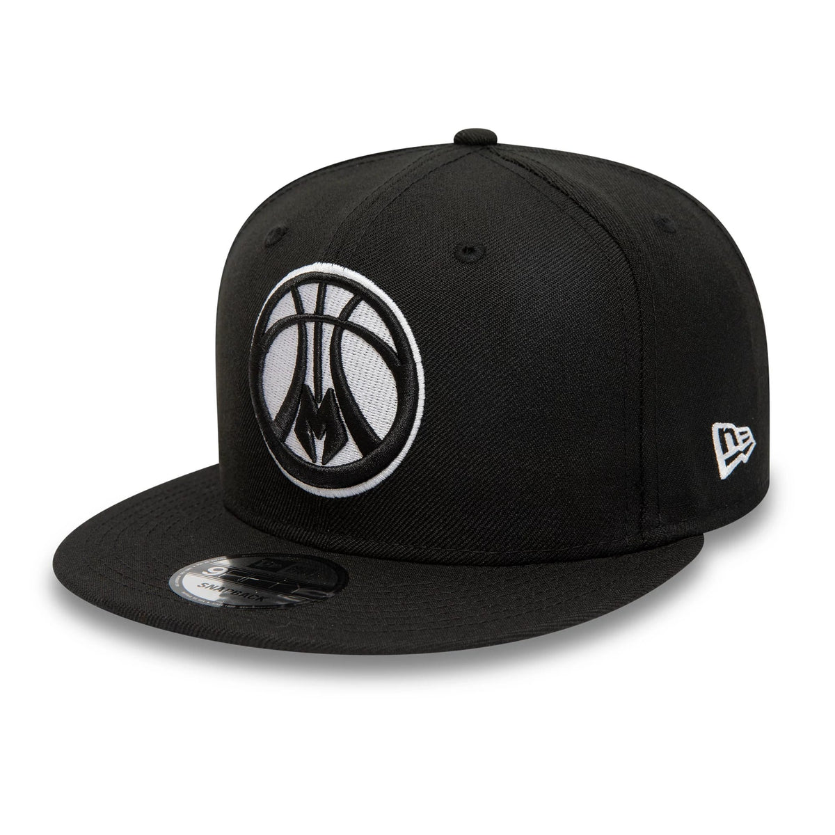 Milwaukee Bucks NBA 9FIFTY Highlights Black 9FIFTY Snapback Adjustable Cap-zelvios