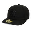 New York Yankees MLB Black Low Profile 59FIFTY Fitted Cap-zelvios