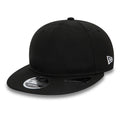 Blank New Era Black Retro Crown 9FIFTY Snapback Cap-zelvios