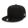 New Era Essential Black 9FIFTY Snapback Cap-zelvios