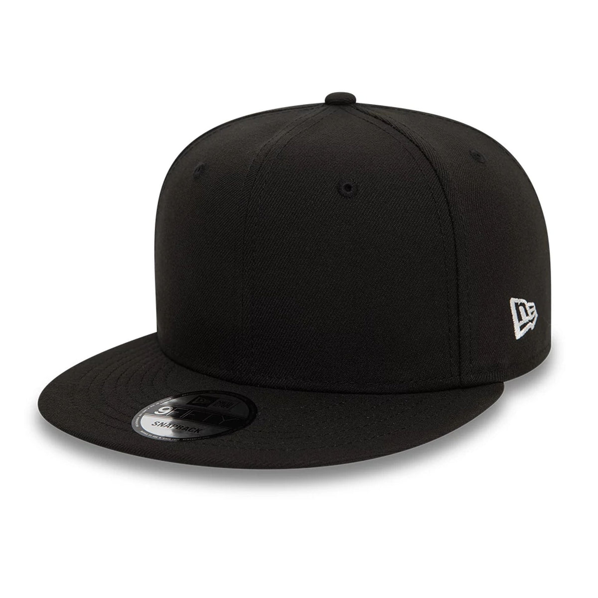 New Era Essential Black 9FIFTY Snapback Cap-zelvios