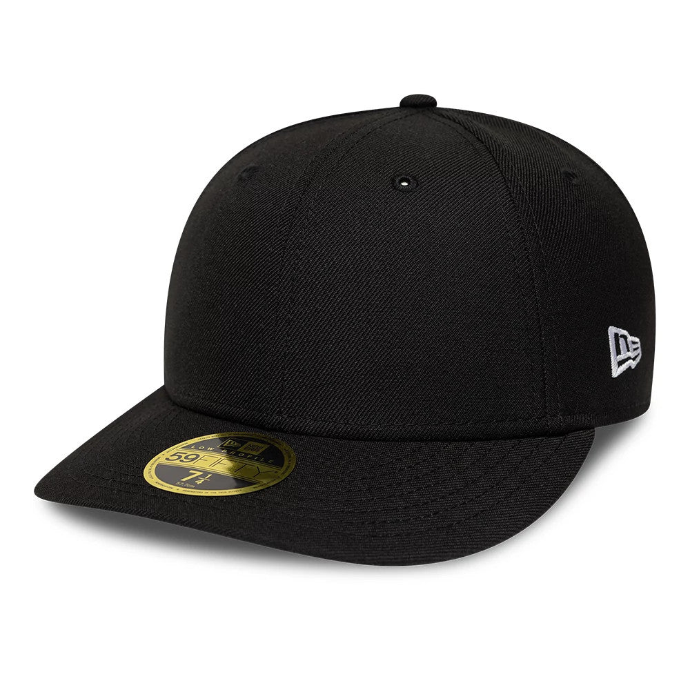 New Era Black Low Profile 59FIFTY Fitted Cap-zelvios