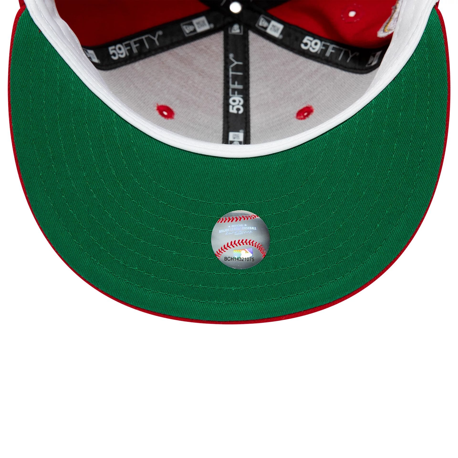 Detroit Tigers MLB World Series 1968 Red 59FIFTY Fitted Cap-kentox