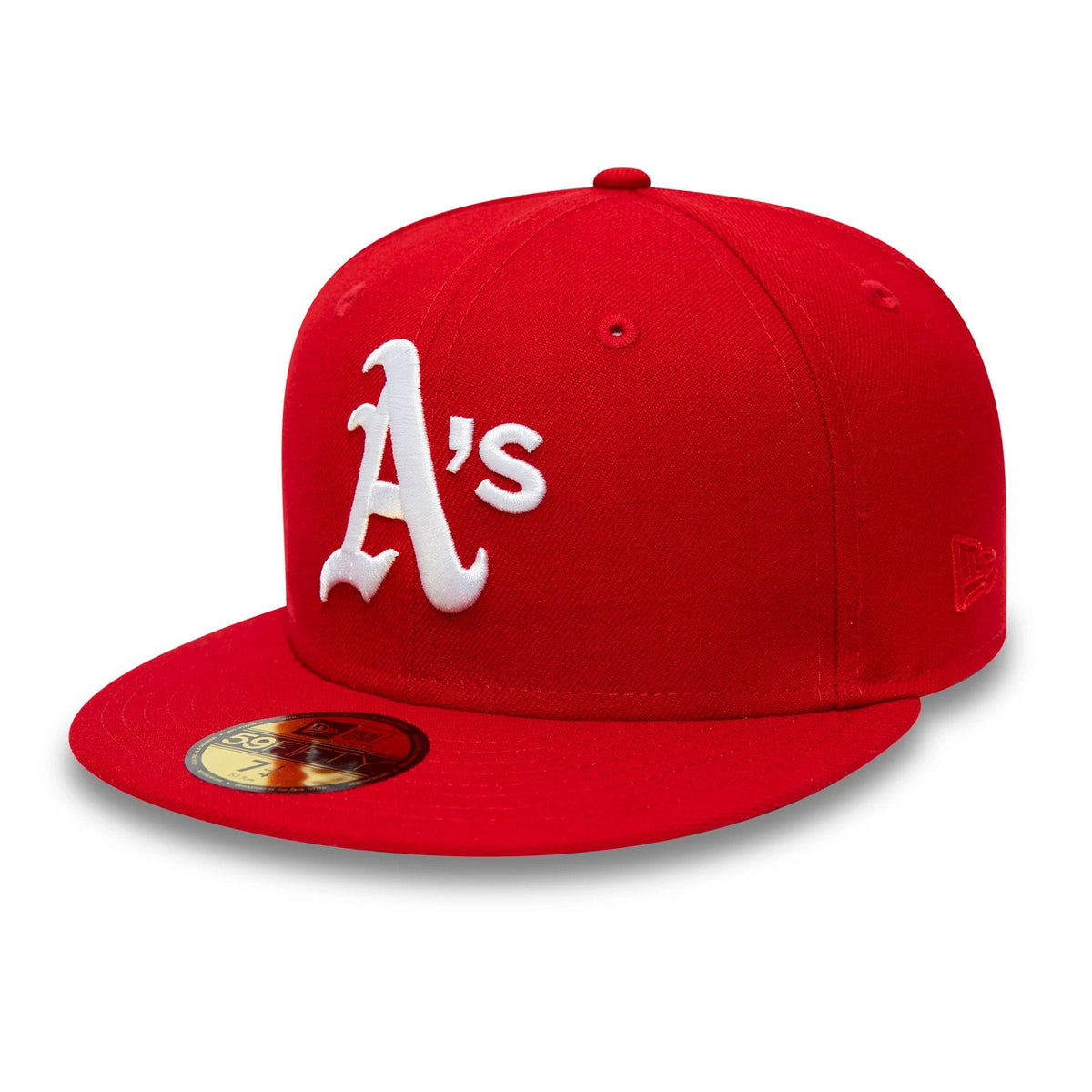 Athletics MLB World Series 1989 Red 59FIFTY Fitted Cap-zelvios