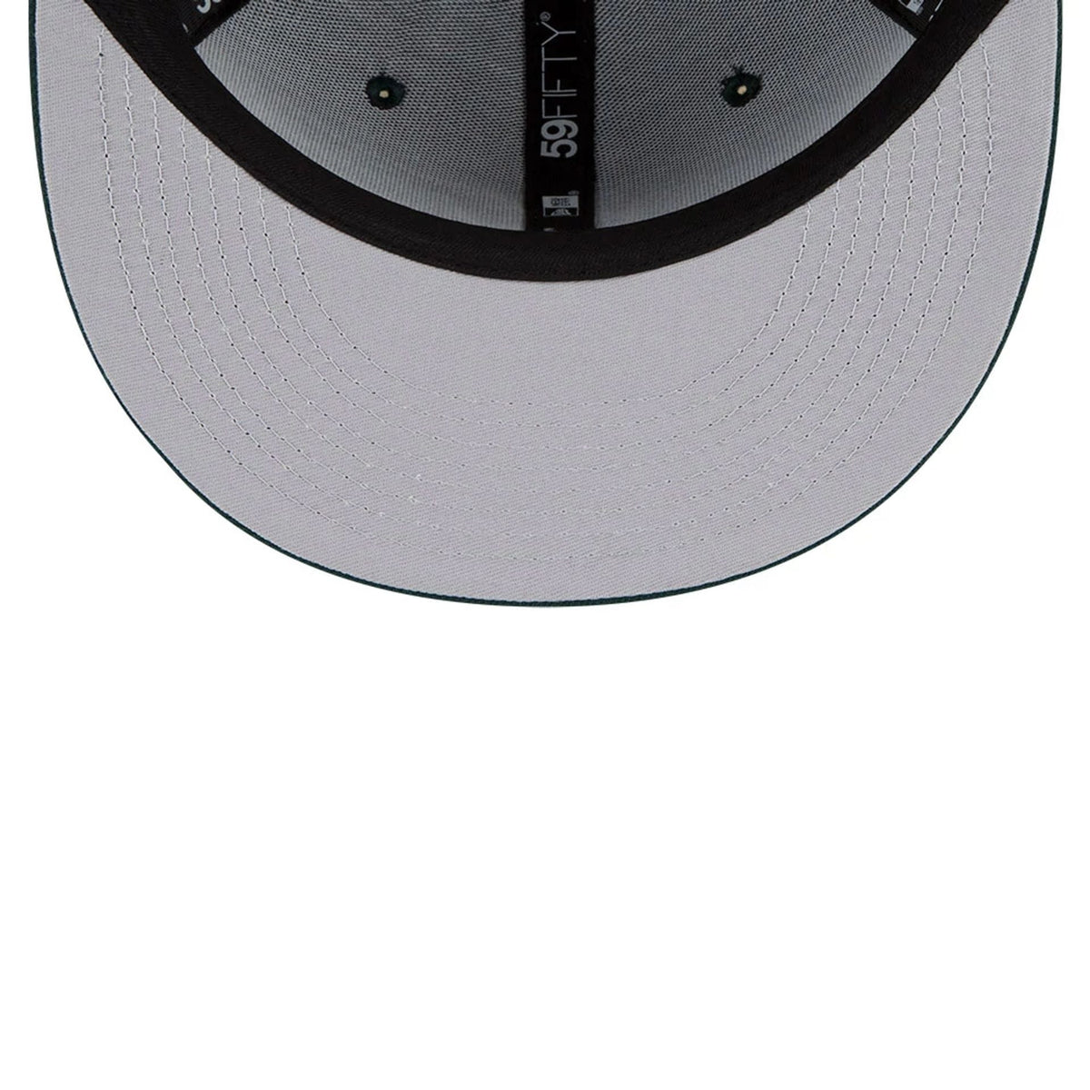 Atlanta Braves MLB Dark Green 59FIFTY Fitted Cap-zelvios